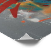 Deep en Intriguing Graffiti Art Poster (Hoek)