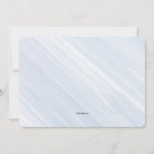 Deep Faith Foto Religieuze uitnodiging (Achterkant)