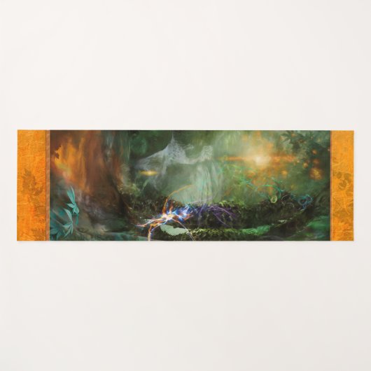 DEEP FOREST ELEMENTAL SPRITE YOGAMAT (Voorkant (horizontaal))