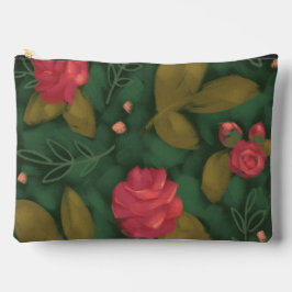 Deep Forest Floral Bag Etui