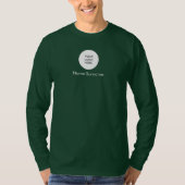 Deep Forest Green Add Upload Logo here Mannen T-shirt (Voorkant)
