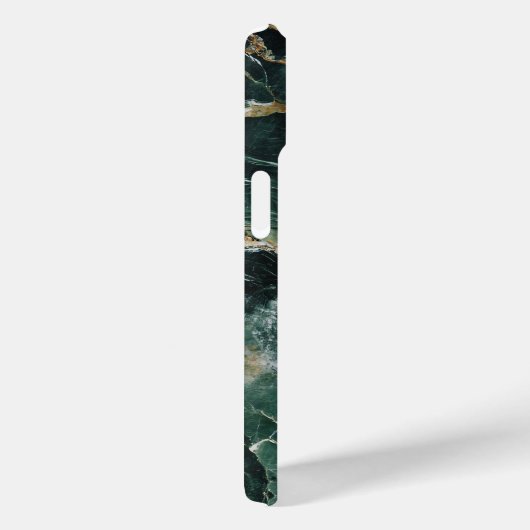 Deep Forest Green Marble telefoonhoesje Case-Mate iPhone Case (Achterkant / Rechts)