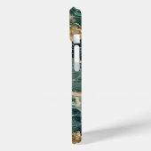 Deep Forest Green Marble telefoonhoesje Case-Mate iPhone Case (Achterkant / Links)