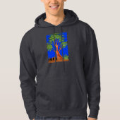 Deep Forest Hakuna Matata Kinderen Hanes Hoodie (Voorkant)
