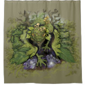 Deep Forest Magic Douchegordijn (Voorkant)