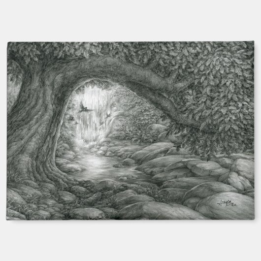 Deep Forest Oasis Magneet (Voorkant)