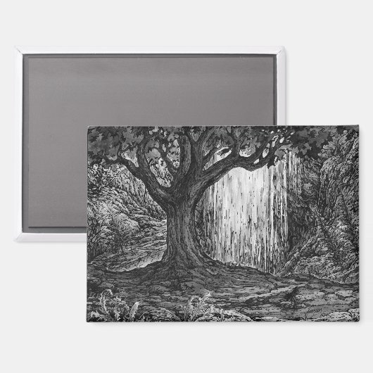 Deep Forest Seclusion Magneet (Voorkant / Achterkant)