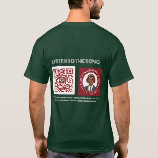 Deep Forest-Shirt met korte mouwen T-shirt (Achterkant)