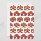 Deep Fried Cheese Curds Minnesota Wisconsin Food Kaart (Achterkant)