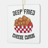 Deep Fried Cheese Curds Minnesota Wisconsin Food Keramisch Ornament (Links)