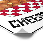 Deep Fried Cheese Curds Minnesota Wisconsin Food Poster (Hoek)