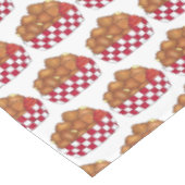 Deep Fried Cheese Curds Minnesota Wisconsin Food Tafelkleed (Gekanteld)