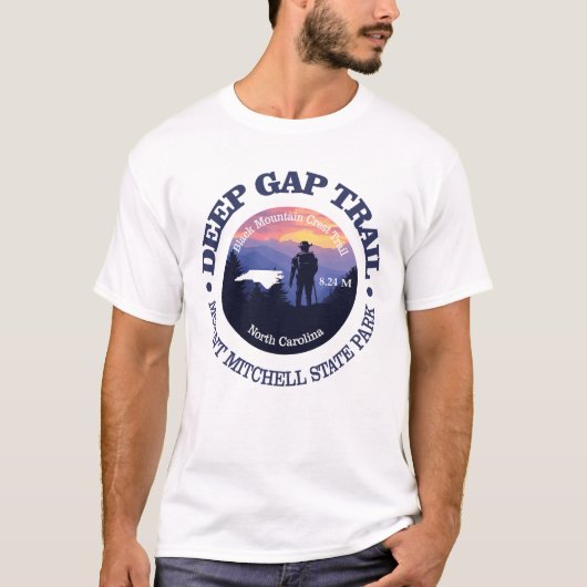 Deep Gap Trail (RD2) T-shirt (Voorkant)