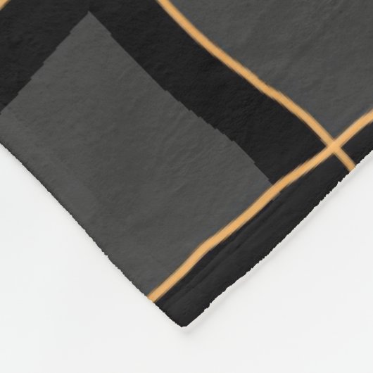 Deep Gold Fleece Deken (Hoek)