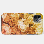 Deep Gold Floral Toile Case-Mate iPhone Case (Achterkant (horizontaal))