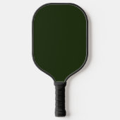 Deep Green Abstract Design Pickleball Paddle (Voorkant)