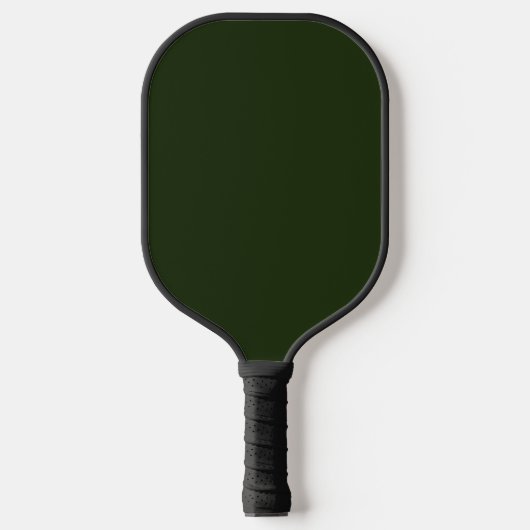 Deep Green Abstract Design Pickleball Paddle (Voorkant)