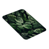 Deep Green Oerwoud Leaf Foliage Magneet (Rechterzijde)