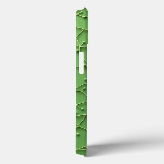 Deep Green Organic Textured iPhone Case