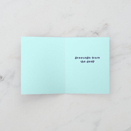 Deep Greetings Kaart (Binnen)