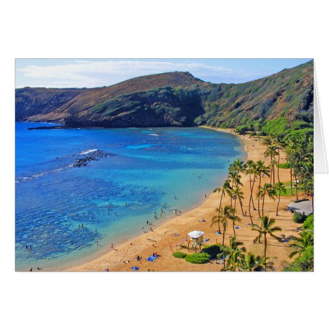 Deep Hanauma Bay, Honolulu, Oahu (Voorkant Horizontaal)
