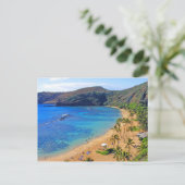 Deep Hanauma Bay, Honolulu, Oahu Briefkaart (Staand voorkant)
