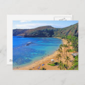 Deep Hanauma Bay, Honolulu, Oahu Briefkaart (Voorkant / Achterkant)