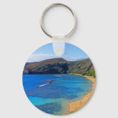 Deep Hanauma Bay, Honolulu, Oahu Sleutelhanger (Voorkant)