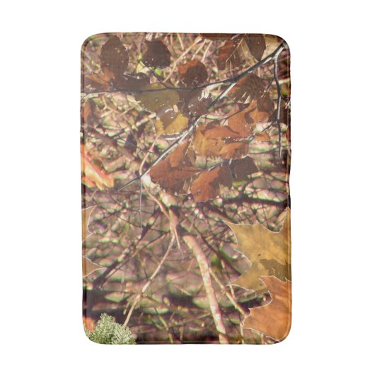 Deep Herfst Camouflage Decor Badmat (Voorkant Verticaal)