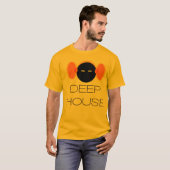 Deep House T-shirt (Voorkant volledig)