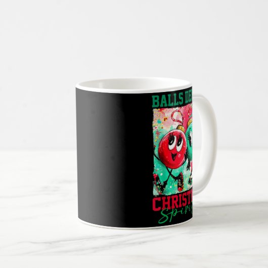 Deep In Christmas Srit Christmas Humorous Festive  Koffiemok (Voorkant rechts)