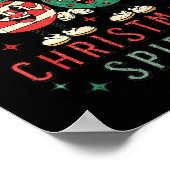 Deep In Christmas Srit Funny Christmas Saying  Poster (Hoek)