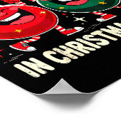 Deep In Christmas Srit Funny Ornament Poster (Hoek)