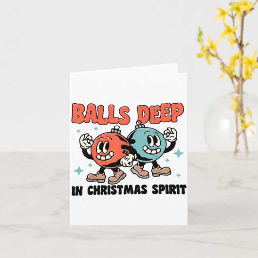 Deep In Christmas Srit  Kaart (Gele Bloem)