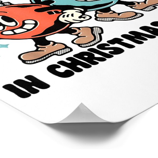 Deep In Christmas Srit  Poster (Hoek)