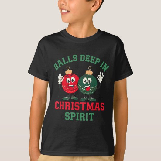 Deep In Christmas Srit  T-shirt (Voorkant)