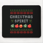 Deep In The Christmas Srit Couples Matching Ugly Muismat (Voorkant)