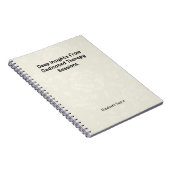 Deep Insights from Dedicated Therapy Sessions Notitieboek (Rechterzijde)