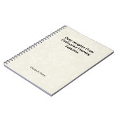 Deep Insights from Dedicated Therapy Sessions Notitieboek (Linkerzijde)