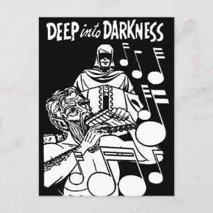 Deep Into Darkness strips Grim Reaper kunst Briefkaart