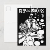 Deep Into Darkness  strips Grim Reaper kunst Briefkaart (Voorkant / Achterkant)