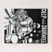 Deep Into Darkness  strips Grim Reaper kunst Legpuzzel (Horizontaal)