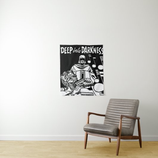 Deep Into Darkness  strips Grim Reaper kunst Wandkleed (In situ)