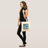 "Deep is de Oceaan" Origineel Abstract Tote Bag (Voorkant (model))