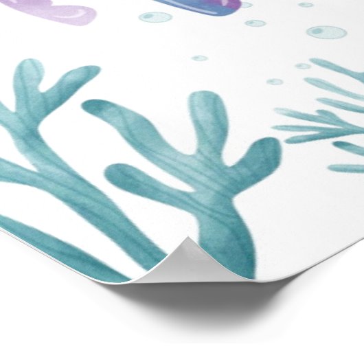 Deep Jellyfish Love  Poster (Hoek)