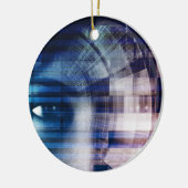 Deep Learning and Machine Artificial Intelligence Keramisch Ornament (Links)