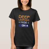 Deep Learning Mode on Software Data Engineers T-shirt (Voorkant)