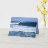 DEEP LOVE CRAVE RUMI CITAAT KAART (Gele Bloem)