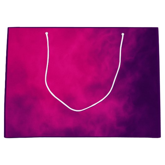 Deep Magenta Paarse Gift Bag –  Groot Cadeauzakje (Voorkant)