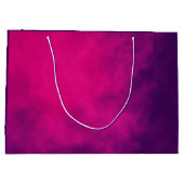 Deep Magenta Paarse Gift Bag –  Groot Cadeauzakje (Achterkant)